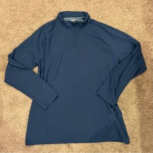 Lands End Blue Pullover. XL/T